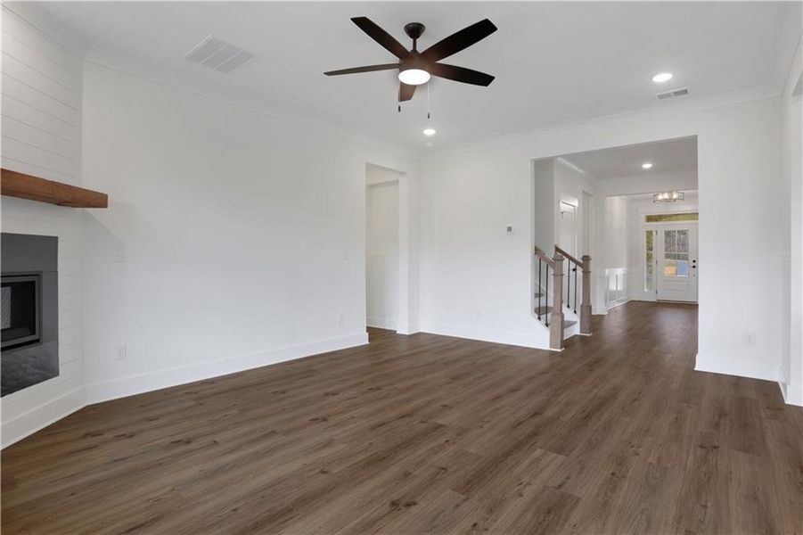Spacious, unfurnished interior of a new home in Marble Tree, Ball Ground (Image 29).