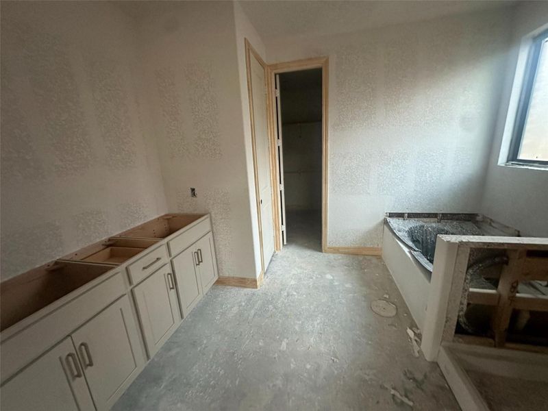 Actual progress of your home.