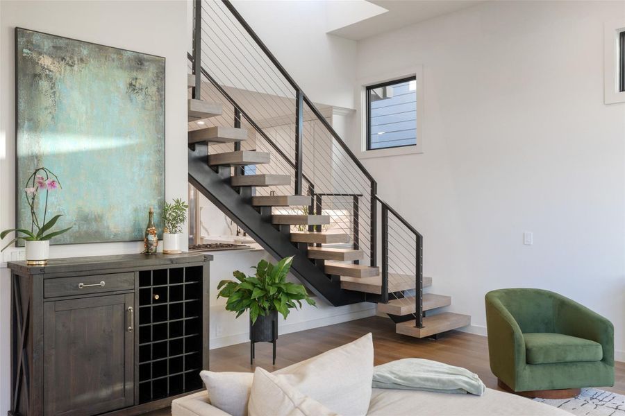 Furnished interior view inside a new home in , Austin (Image 14).