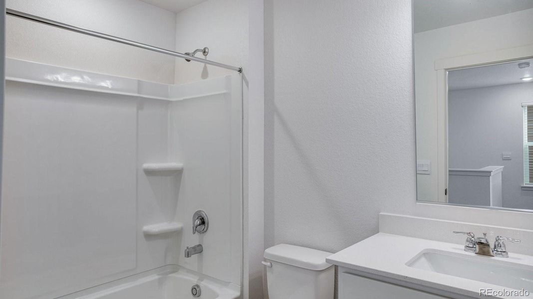 Furnished interior view inside a new home in Revere at Johnstown, Johnstown (Image 11).