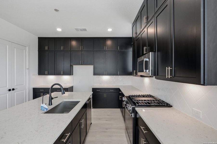 Furnished interior view inside a new home in Prominence Urban, San Antonio (Image 15).