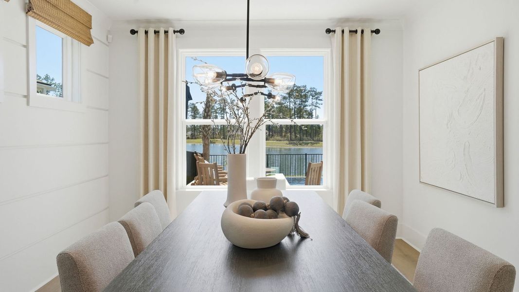 Representative furnished interior of a home built from the Stellar by Del Webb in Del Webb Point Hope, Charleston (Image 18). Representative furnished interior of a home built from the Stellar by Del Webb in Del Webb Point Hope, Charleston (Image 18).