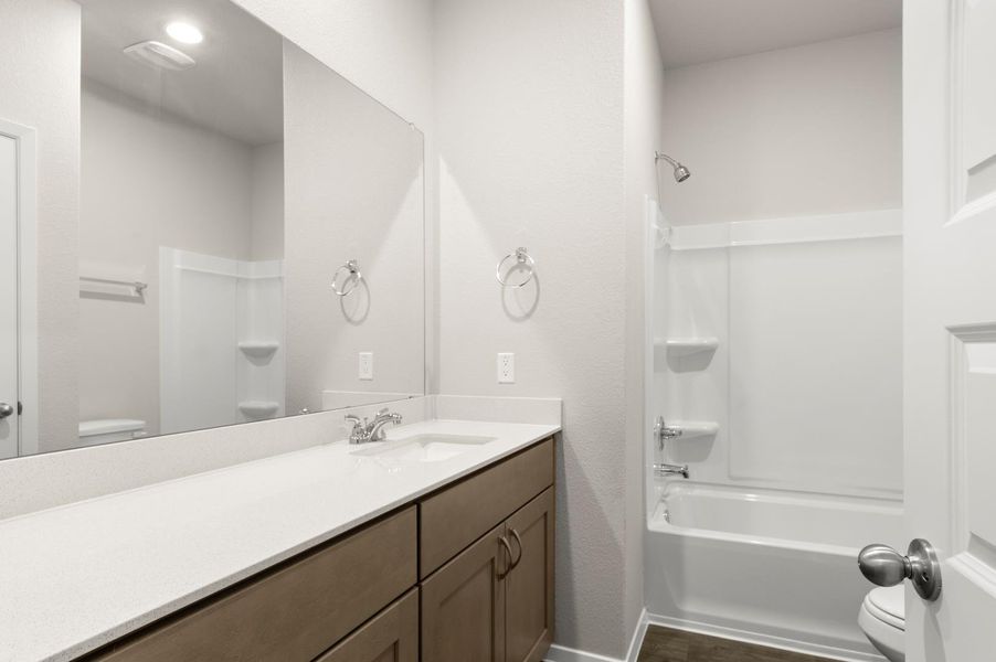 Furnished interior view inside a new home in Harvest Ridge, Elgin (Image 9).