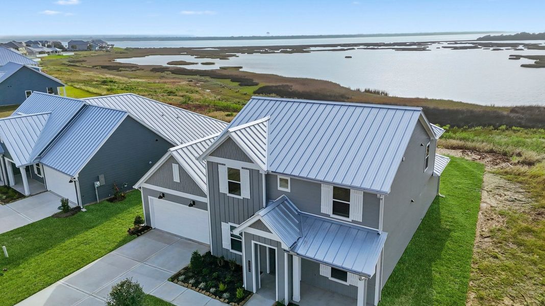 Representative exterior photo of a completed home built from the Jackson by D.R. Horton in Grand Cay Harbour, Texas City, TX (Image 1). Representative exterior photo of a completed home built from the Jackson by D.R. Horton in Grand Cay Harbour, Texas City, TX (Image 1).
