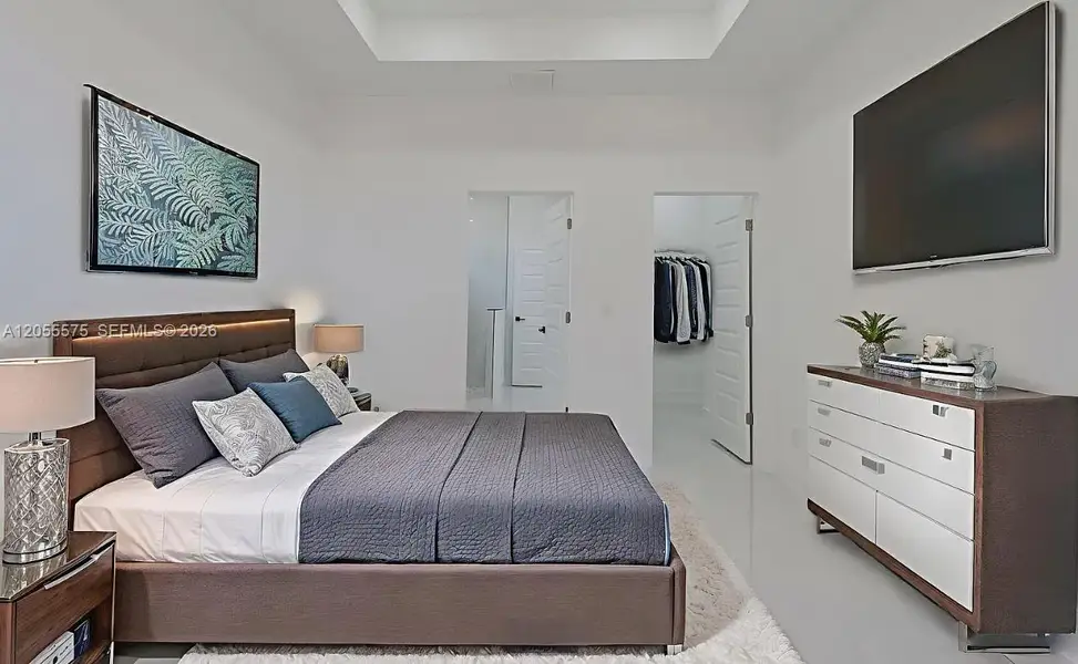 Furnished interior view inside a new home in , Lehigh Acres (Image 5).