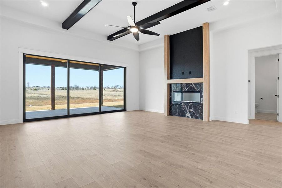 Spacious, unfurnished interior of a new home in , Godley (Image 24).