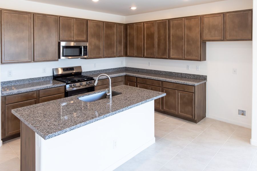 Furnished interior view inside a new home in Rancho Santa Rosa, Maricopa (Image 7).