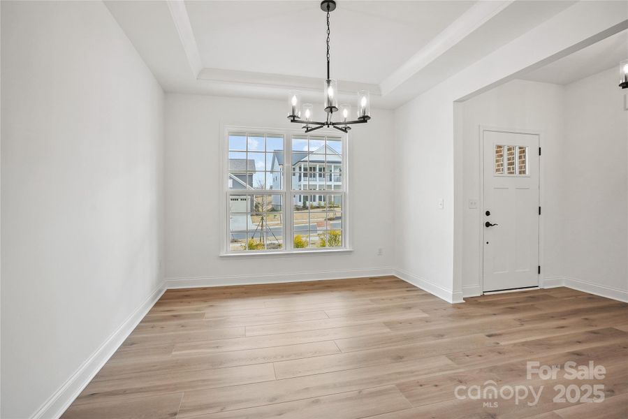 Spacious, unfurnished interior of a new home in Forest Creek, Waxhaw (Image 28).