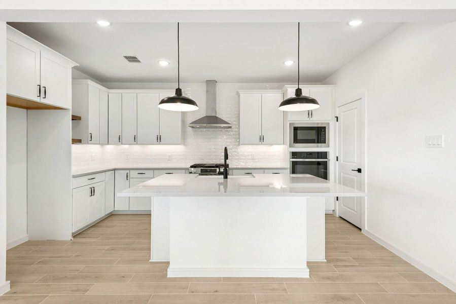 Gourmet island kitchen Gourmet island kitchen