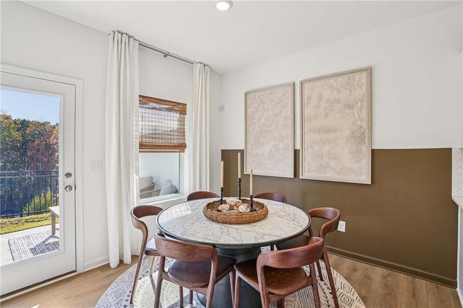 Furnished interior view inside a new home in Leydenview, Mableton (Image 5).