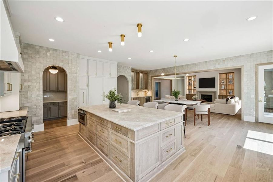 Furnished interior view inside a new home in , Athens (Image 5).