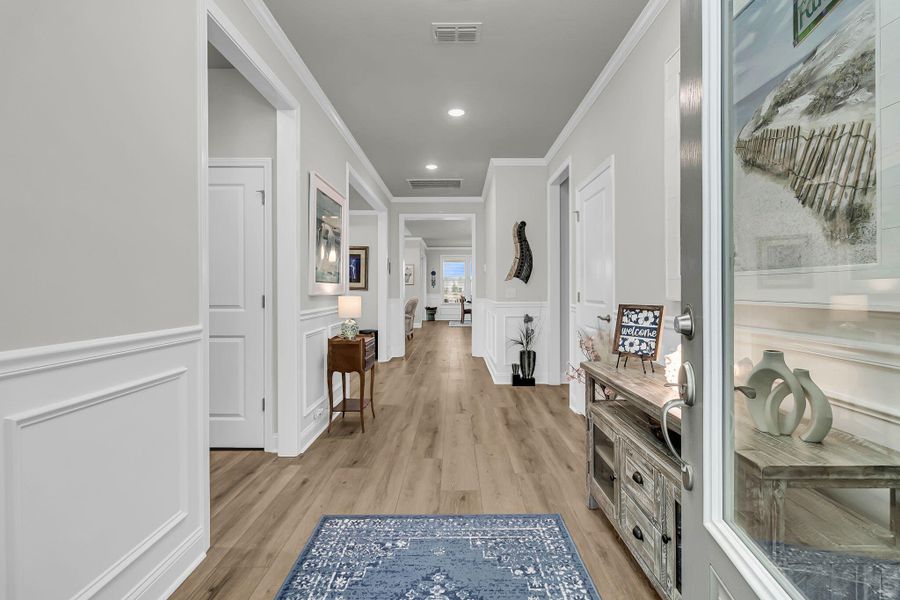 Furnished interior view inside a new home in , Summerville (Image 45).