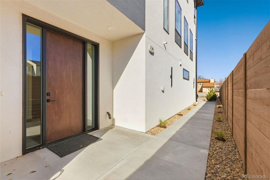 Exterior details and patio area of a home in , Colorado Springs (Image 24).