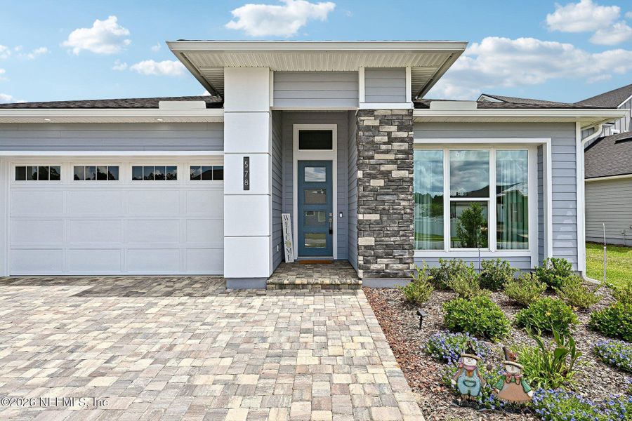 Exterior details and patio area of a home in SilverLeaf, St. Augustine (Image 4). Exterior details and patio area of a home in SilverLeaf, St. Augustine (Image 4).