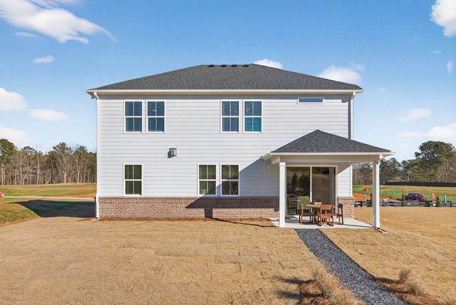 Representative exterior details of a home built from the Valen by Pulte Homes in Linden Grove, Powder Springs (Image 34).
