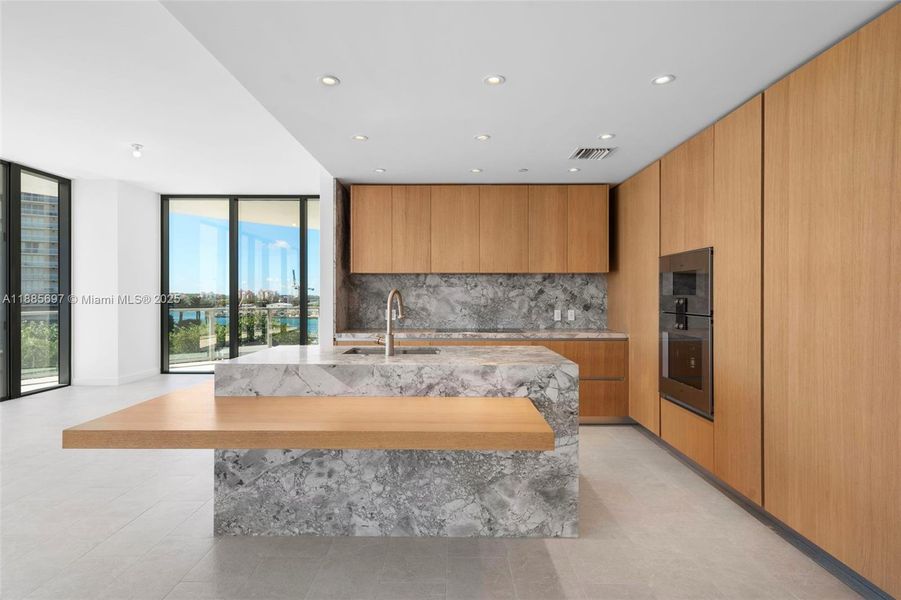 Furnished interior view inside a new home in Five Park, Miami Beach (Image 6). Furnished interior view inside a new home in Five Park, Miami Beach (Image 6).