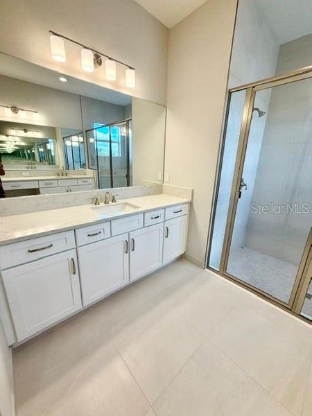 Furnished interior view inside a new home in Valencia Ridge (55+), Wesley Chapel (Image 9).