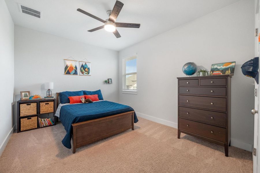 Furnished interior view inside a new home in , Leander (Image 29). Furnished interior view inside a new home in , Leander (Image 29).