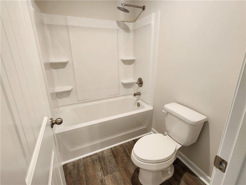 Furnished interior view inside a new home in The Woodlands Preserve, Jackson (Image 8).