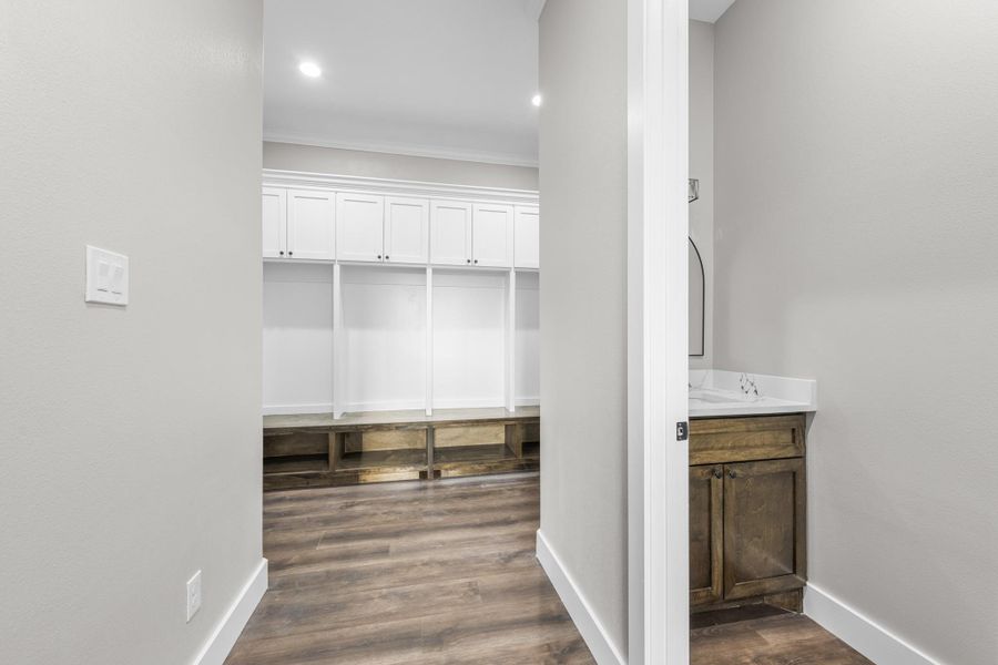 Spacious, unfurnished interior of a new home in , New Waverly (Image 35). Spacious, unfurnished interior of a new home in , New Waverly (Image 35).