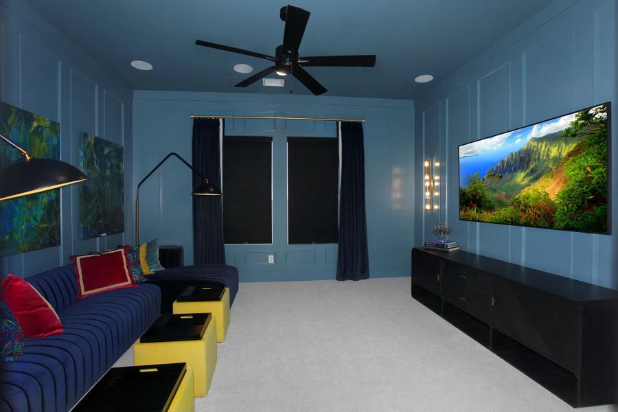 The Burkhart Media Room