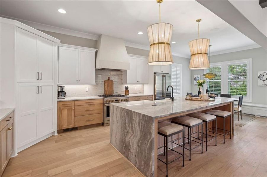Furnished interior view inside a new home in , Brookhaven (Image 13).