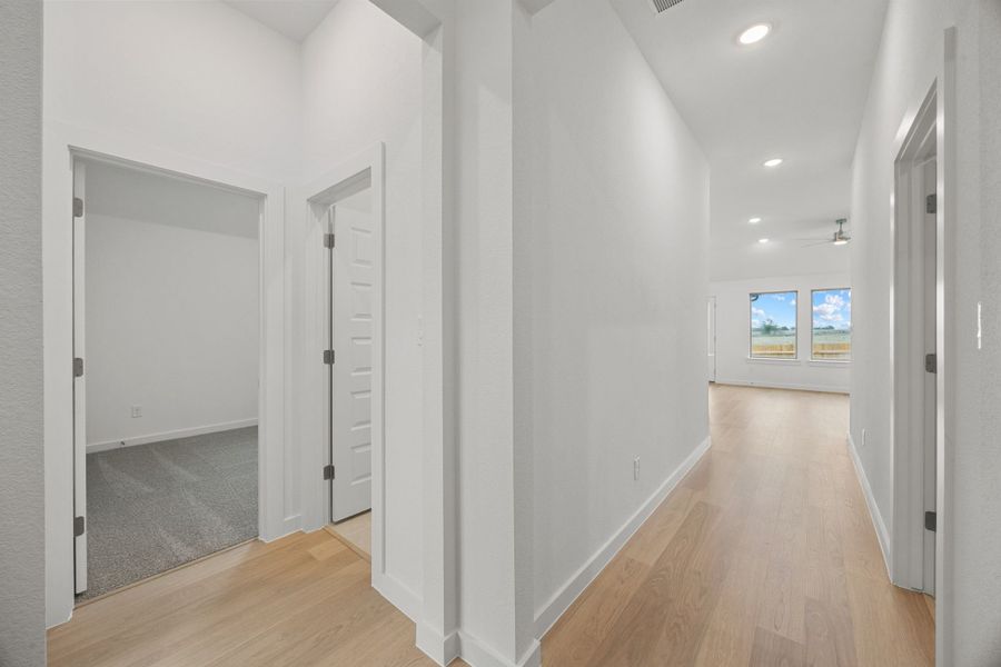 Entry in the Brazos home plan by Trophy Signature Homes – REPRESENTATIVE PHOTO