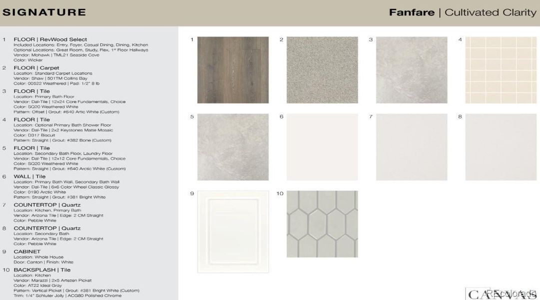 6721 E 148th Drive Unit 1 design selections. Home is under construction, selections subject to change. 6721 E 148th Drive Unit 1 design selections. Home is under construction, selections subject to change.