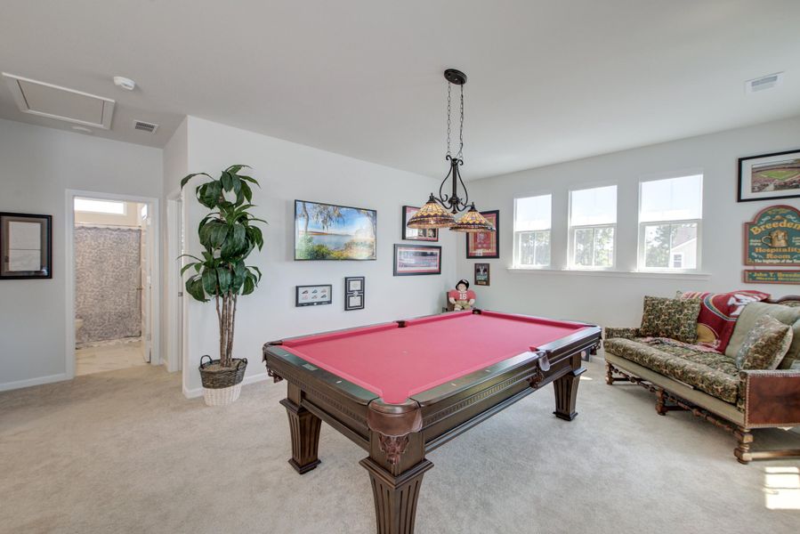 Furnished interior view inside a new home in Heron's Walk at Summers Corner, Summerville (Image 14).
