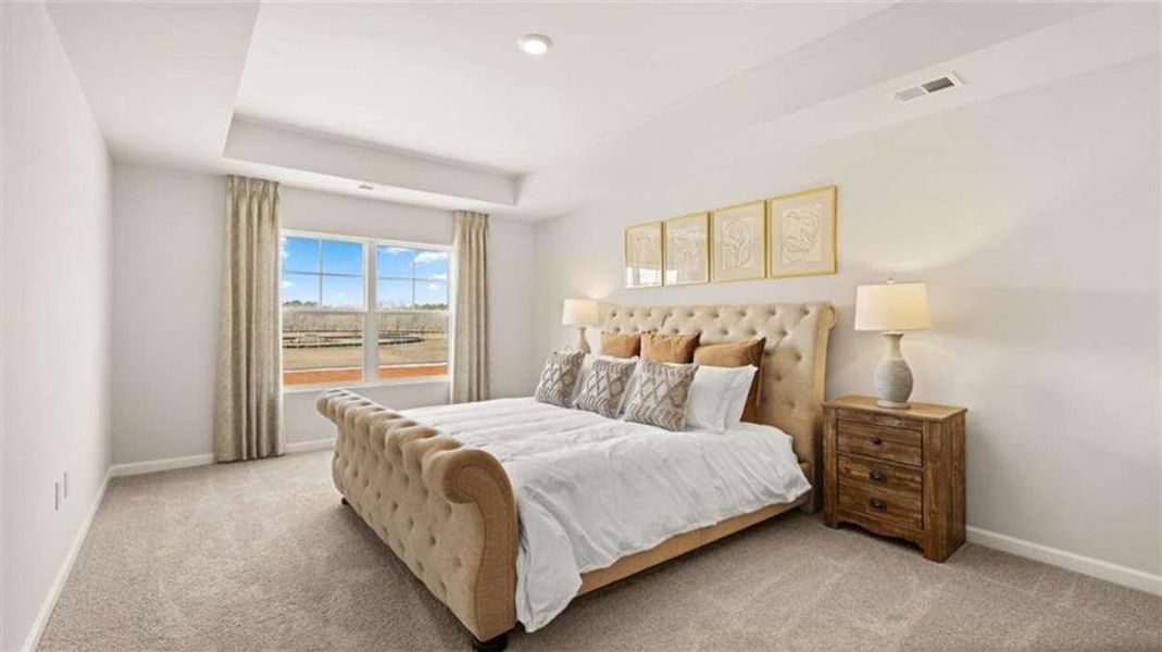 Furnished interior view inside a new home in Echo Glen, Stockbridge (Image 31). Furnished interior view inside a new home in Echo Glen, Stockbridge (Image 31).