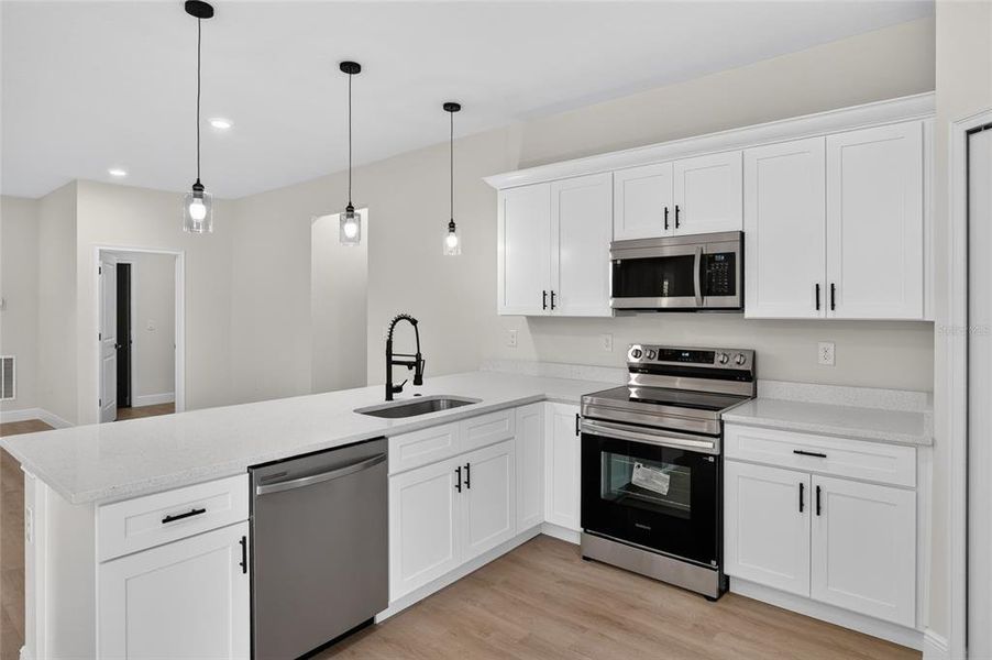 Furnished interior view inside a new home in , Ocala (Image 7).