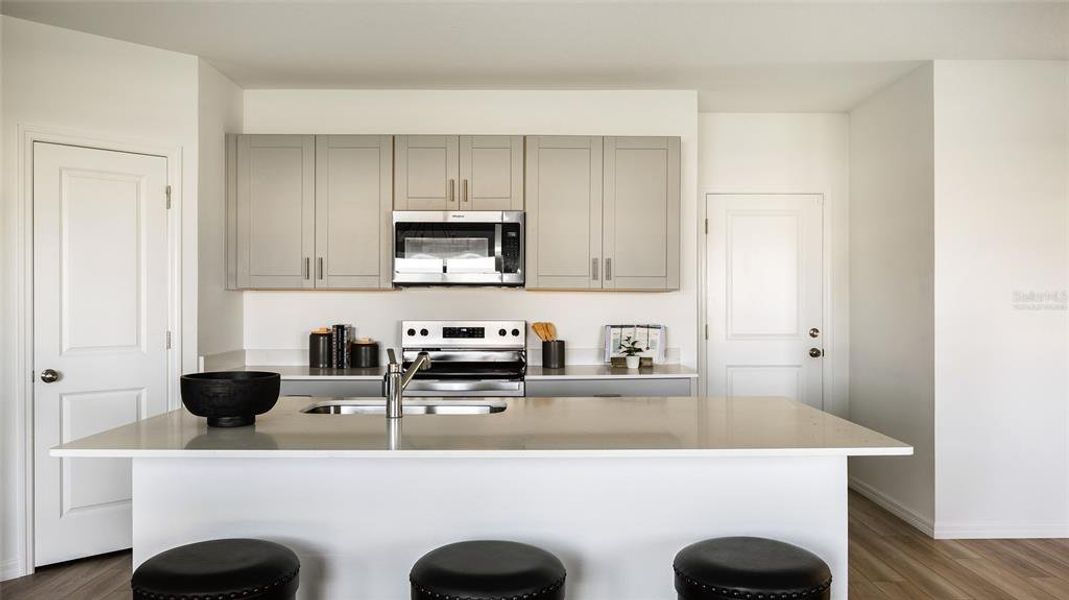 Furnished interior view inside a new home in Crosswinds, Haines City (Image 8).