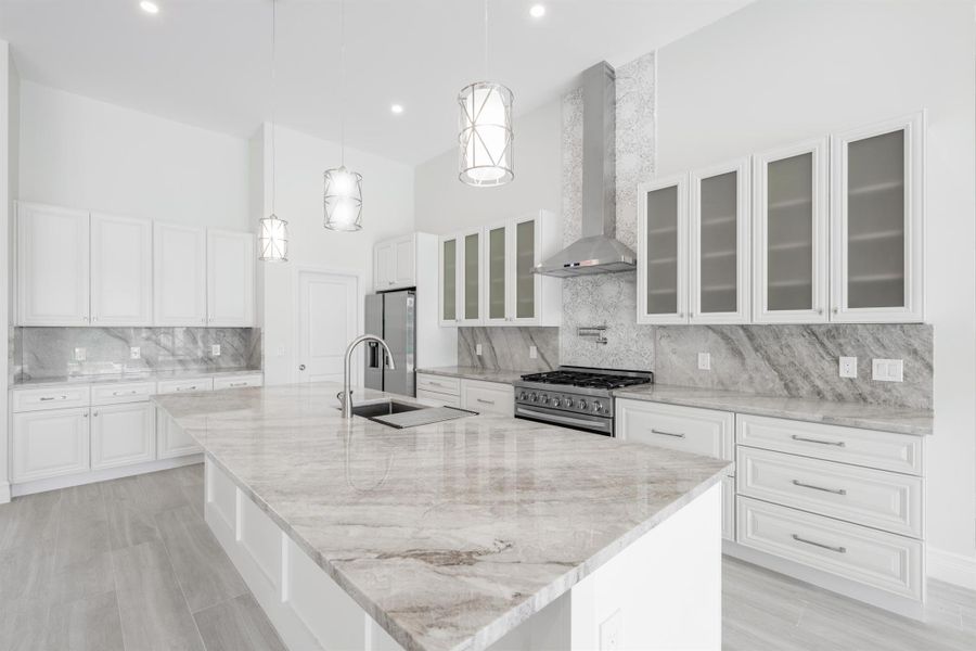 Furnished interior view inside a new home in , Stuart (Image 8).