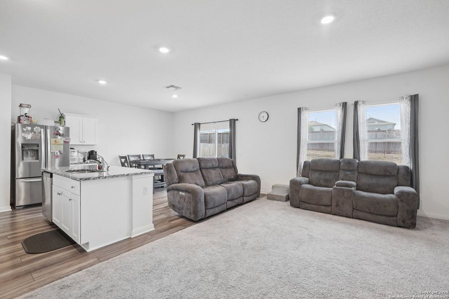Furnished interior view inside a new home in Sutton Farms, San Antonio (Image 14). Furnished interior view inside a new home in Sutton Farms, San Antonio (Image 14).