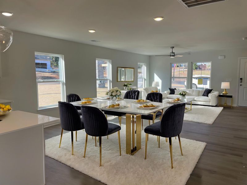 Representative furnished interior of a home built from the Haven by Veranda Homes in Pinehaven, Laurens (Image 4).