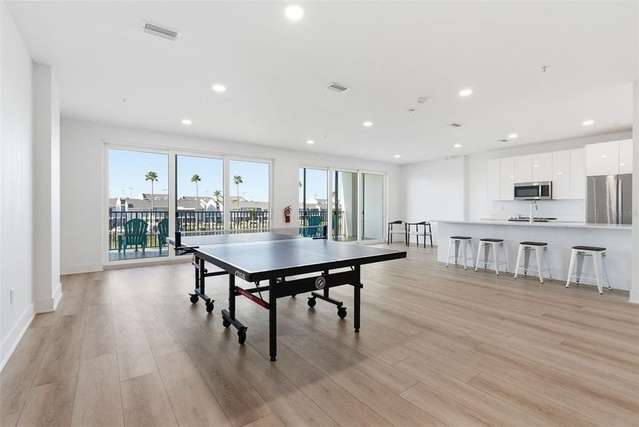 Furnished interior view inside a new home in Residences at Town Center, Madeira Beach (Image 18).