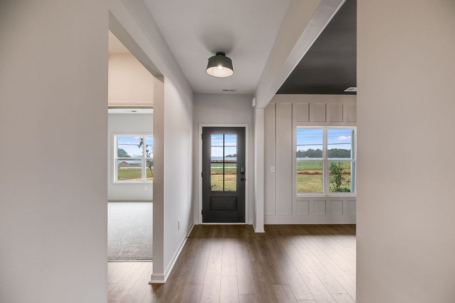 Spacious, unfurnished interior of a new home in Parmer Farms, Roopville (Image 16). Spacious, unfurnished interior of a new home in Parmer Farms, Roopville (Image 16).