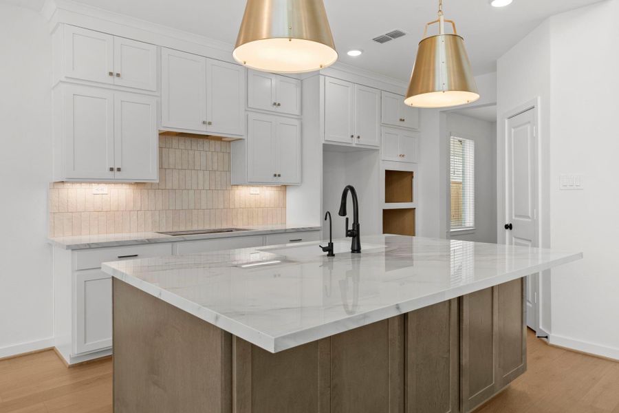 *REPRESENTATIONAL PHOTO* Dual Tone Cabinets in the Marvelous Kitchen *REPRESENTATIONAL PHOTO* Dual Tone Cabinets in the Marvelous Kitchen