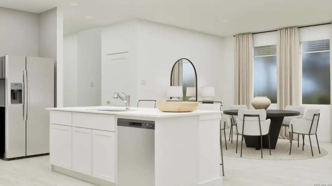 Furnished interior view inside a new home in Juniper Ranch, Spring Branch (Image 10).