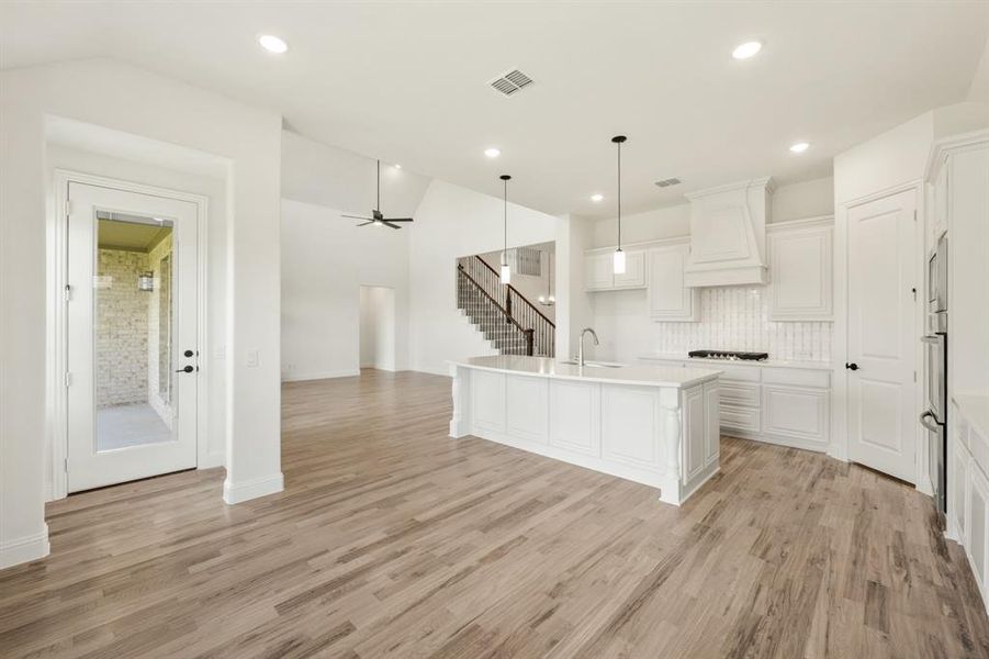 Furnished interior view inside a new home in Wildflower Ranch 60-65, Justin (Image 9). Furnished interior view inside a new home in Wildflower Ranch 60-65, Justin (Image 9).