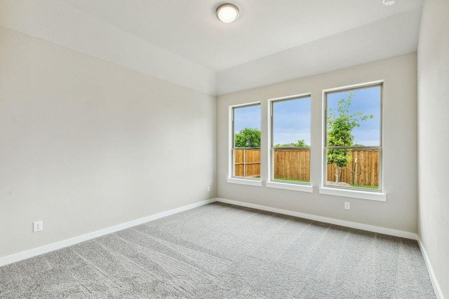 Spacious, unfurnished interior of a new home in Lakeside at Tessera, Lago Vista (Image 24). Spacious, unfurnished interior of a new home in Lakeside at Tessera, Lago Vista (Image 24).