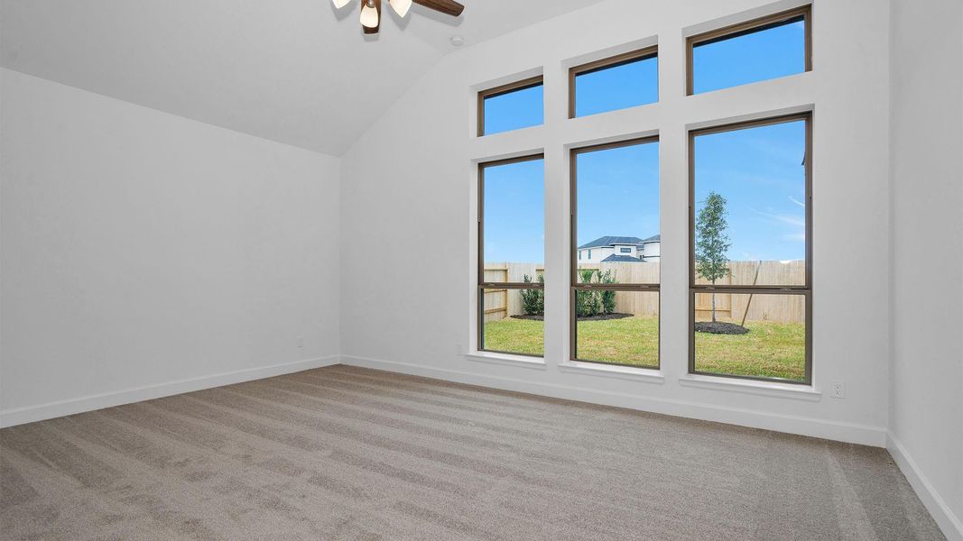 Spacious, unfurnished interior of a new home in Legacy Prairie at Katy Court, Katy (Image 9).
