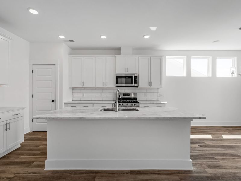 Furnished interior view inside a new home in Meadow Ridge Estates, Josephine (Image 7).