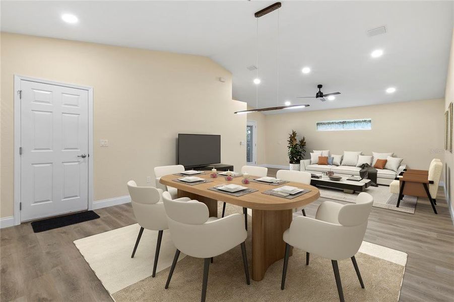 Furnished interior view inside a new home in , Palm Coast (Image 12).