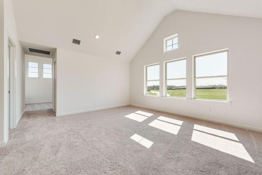 Spacious, unfurnished interior of a new home in Chatham Reserve, Providence Village (Image 26).