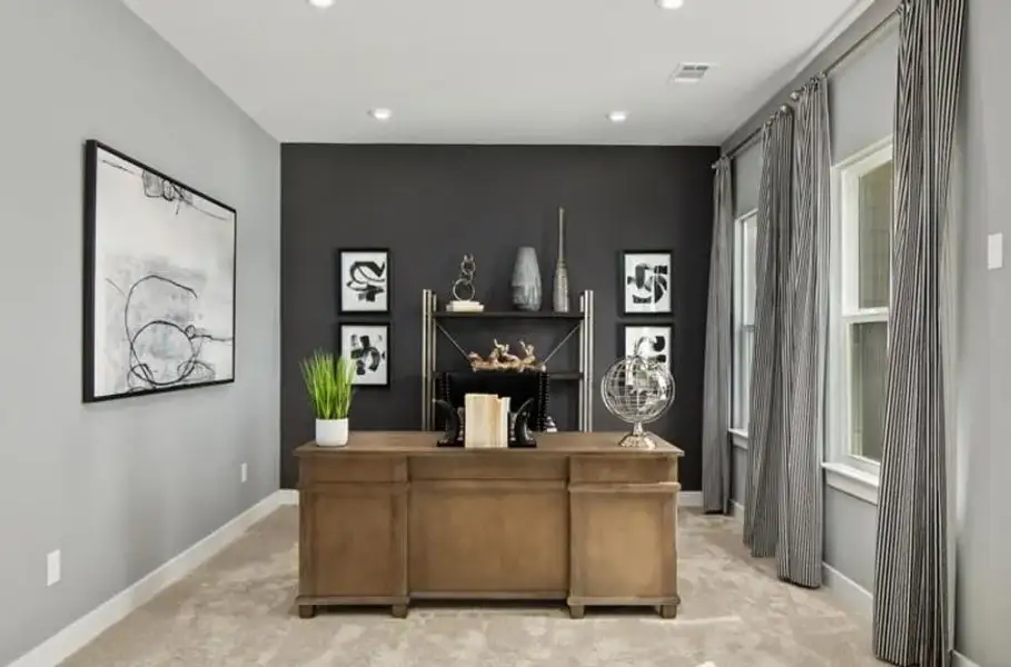 Furnished interior view inside a new home in , Commerce (Image 7).