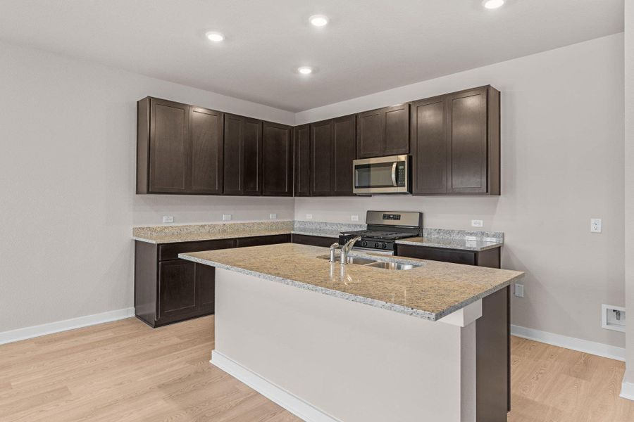 Center Island in Kitchen Center Island in Kitchen