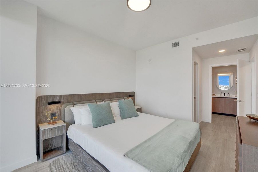 Furnished interior view inside a new home in , Miami Beach (Image 4).