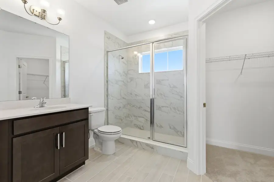 Furnished interior view inside a new home in Tamarack at Two Rivers, Zephyrhills (Image 11).