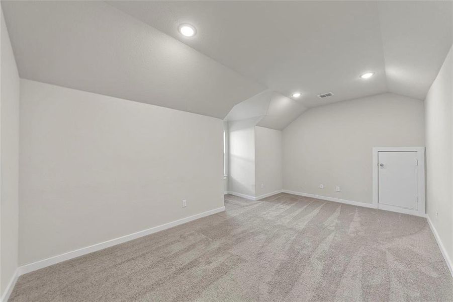 Bonus room upstairs Bonus room upstairs